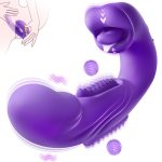 Rose Muncher Mouth Biting Tapping Ultimate Pleasure G Spot Vibrator