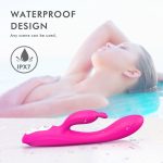 Lurevibe - Female Masturbation Device Rabbit Heated Vibrator Waterproof - Image 3