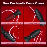 APP - Controlled Rotating Anal Plug  9 Modes Waterproof  Quiet - Image 4