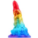 7.48‘’ AIMITEX Rainbow Ice Cream Liquid Silicone Fantasy Dildo Masturbation Massager