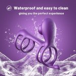 Morgana Silicone Vibrating Penis Rings - Image 5