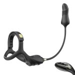 2 In 1 penis Ring thrusting anal Prostate Massager with Adjustable ring buckle - Image 8