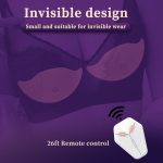 Invisible Wearable Breast Massage Vibrator With Remote Control - Image 7