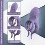 Octopus Lock Delayed Ejaculation Penis Ring Wireless APP - Image 6