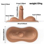 Ride-on Vibrating Clit Anal G Spot Stimulation Dildo Sex Machine - Image 8