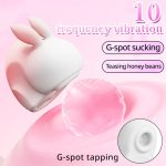 BOBO Rabbit Suction & Slapping Clitoral Vibrator - Image 4