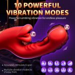 Red Lip Pro Biting Clit Scratching G Spot Vibrator - Image 5