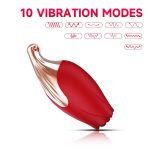 Rose Necklace Women's Massage Flirting Vibrators Sex Vibrator
