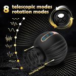 Lurevibe Automatic Rotating Thrusting Male Masturbator Blowjob Pocket Pusssy - Image 6