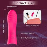 Finger Vibrator Clitoral G Spot Massager with 10 vibration For Couple Foreplay - Image 7