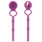 Lurevibe - Rose Ring Locking Vibrating Penis Ring Couple Toy - Image 3