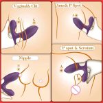 Upgraded 2-in-1 Double Vibration Finger Vibrator for G spot Clitoral Stimulation - Image 2