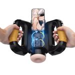 Hercules Grip Telescopic Rotating Masturbation Cup