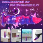 8.66‘’ Fantasy Monster Dildo Vibrator Thrusting Dildo Anal Beads Vibrator - Image 5
