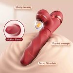 Auto Drilling Rotation G Spot Clitoris Suction Vibrator - Image 6