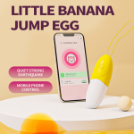 Banana-shape Mute Portable Muti-frequency Wearable Remote Control Women Vibrator - Image 5