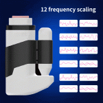 12 Speeds Telescopic Vibrator Realistic Vagina Masturbator Cup For Men - Image 6