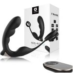 9 Speed Vibrating Prostate Massager Delayed Ejaculation Ring Anal Plug Vibrator With Remote Control - Image 8
