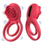 Rose Cock Ring Vibrator & Clit Stimulator - Image 5