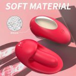Lurevibe - Tongue Shape Licking Nipples Clit Stimulation Vibrators For Women - Image 5