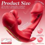 Rose Muncher Biting Mouth Wearable G Spot Vibrator - Image 6