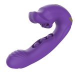 Rose Muncher Clitoris Biting Rolling Ball G Spot Vibrator - Image 8