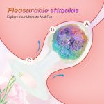 Diamond Crystal Rainbow Wearable Butt Plug Anal Sex Toy - Image 3