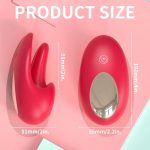Lurevibe - Tongue Shape Licking Nipples Clit Stimulation Vibrators For Women - Image 7