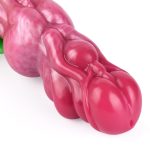 6.3‘’ Surreal Realistic Wolf Teeth Luminous Silicone Dildo With Suction Cup - Image 2