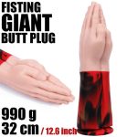 AIMITEX Giant Flower Arm Liquid Silicone Butt Plug Anal Toy - Image 4