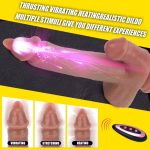 6.69‘’ Tongue Dick Strong Suction Cup Realistic Big Size Penis - Image 3