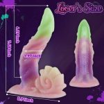 7.48‘’ Huge Tentacle Dildo for Beginners Realistic Silicone Dildo 7.48 Inch - Image 5