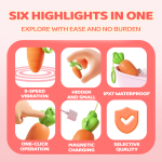 Tryfun Radish Vibrating Diving Egg Female Masturbation Vibrator - Image 4