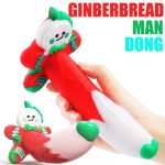 7.08‘’ AIMITEX Gingerbread Man Dildo Suction Cup Manual Masturbator - Image 2