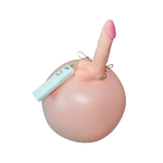 6.3‘’ Bouncy Inflatable Sex Ball with Remote Control Vibrating Realistic Dildo - Image 3