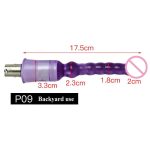 Lurevibe - Automatic Gun Machine Penis Accessories Female Masturbator Extension Rod - Image 11