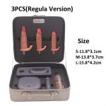 Auto Thrusting Vibration dildo Sex Machine Set With Storage Box - Image 9