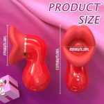 S-Hande Sucking Tongue Licking Adult Vibrator 9 Modes Vibrator - Image 5