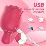 Lurevibe - Sucking Tapping And Vibrating Rose Toy - Image 5