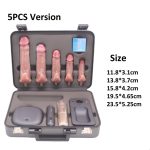 Auto Thrusting Vibration dildo Sex Machine Set With Storage Box - Image 8