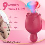 Lurevibe - Sucking Tapping And Vibrating Rose Toy - Image 2