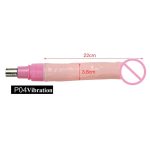 Lurevibe - Automatic Gun Machine Penis Accessories Female Masturbator Extension Rod - Image 6
