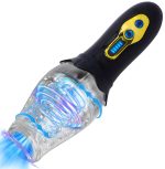 Lurevibe - Male Rose Penis Trainer Rotating Vibrating Deepthroat Masturbator - Image 5