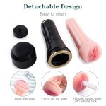 Lurevibe - Male Masturbators Cup Realistic Textured Pocket Vagina Pussy - Image 4