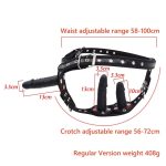 3.94‘’ - 6.89‘’ Wearable Removable Silicone G-Spot Stimulating Penis Dildo - Image 10