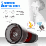 Lurevibe - Male Automatic Telescopic Rotation Masturbation Cup - Image 6