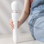 Lurevibe - Strong Shock Vibration Women's Masturbation Double Head Massage Stick - Image 6