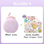 Moon Love Rabbit 2 in 1 Suction Egg Clitoral G Spot Vibrator Set - Image 7