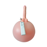 6.3‘’ Bouncy Inflatable Sex Ball with Remote Control Vibrating Realistic Dildo - Image 4
