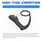 Prostate Massager Anal Vibrator Male Delay Ejaculation Ring Anal Plug Prostate Stimulator Cock Rings - Image 4